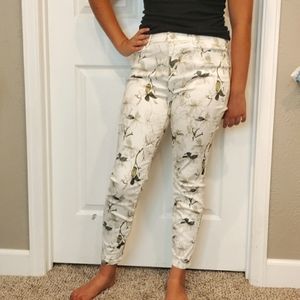 White Jegging Dress Pants